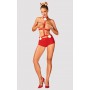 Комплект OBSESSIVE MS REINDY M/L czerwony