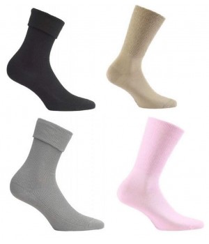 Шкарпетки WOLA WOMEN'S без тиску 36-38 чорні