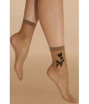 Носки с узором "плавающие"