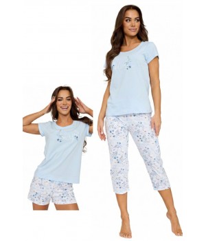 ЖІНОЧА ПІЖАМА KR 466/344 SO DELICATE НАБІР З 3 ШТУК