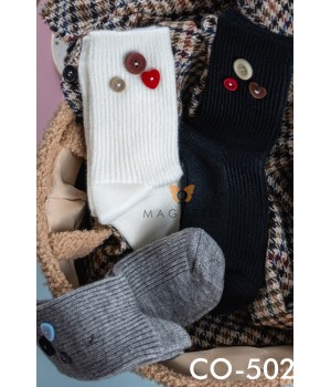 SKARPETKA APLIKACJA CO-5026