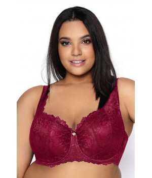BIUSTONOSZ CARMELA BIG M-053/22 BURGUND