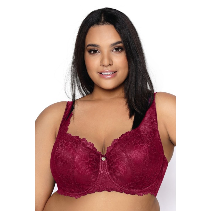 BIUSTONOSZ CARMELA BIG M-053/22 BURGUND