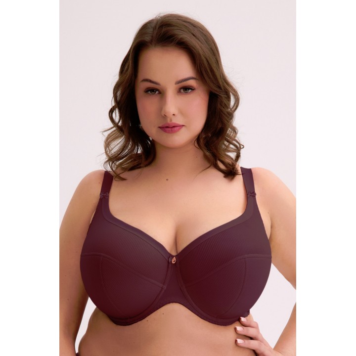 BIUSTONOSZ SEMI-SOFT SONIA MAXI ART. 1058 WINO