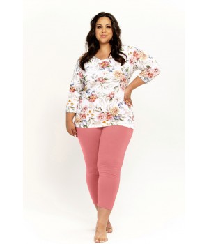 Жіноча піжама Луїза 3262 2XL-3XL