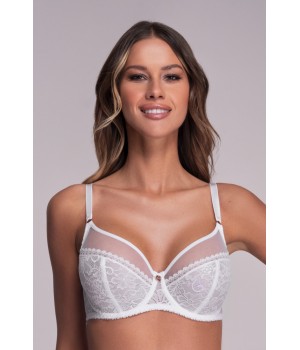 BIUSTONOSZ AV 1396  MAXI BIAŁY