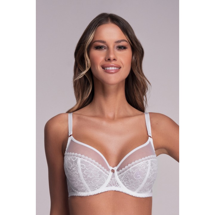BIUSTONOSZ AV 1396  MAXI BIAŁY