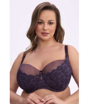 Biustonosz Semi-Soft Evelyn MAXI 1342 FIOLET