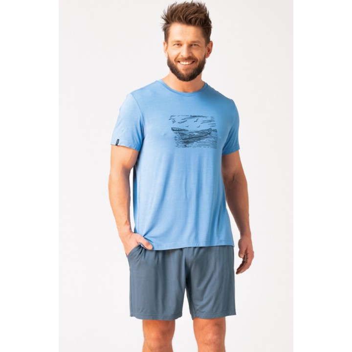 PIŻAMA MĘSKA MNS 737 A26