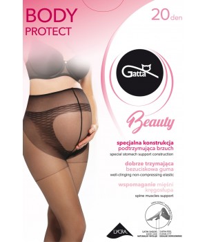 BODY PROTECT -  Rajstopy ciążowe, 20 DEN