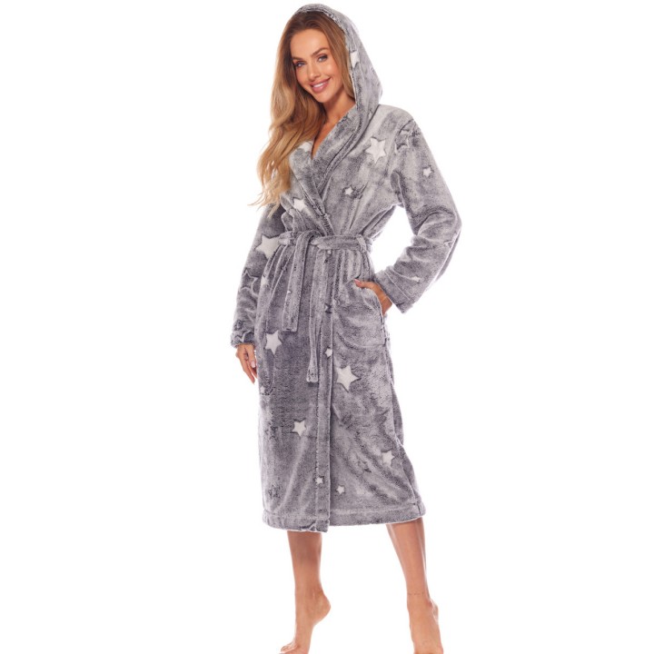 ЖІНОЧИЙ ДОВГИЙ ХАЛАТ 2213 NELA