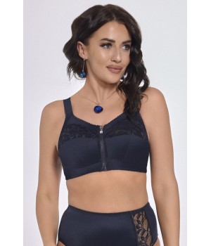 BIUSTONOSZ 586/BRASSIERE ZUZA 1 GŁADKI: 80-95 BŁĘKIT