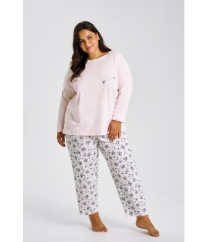 3465 ЖІНОЧА ПІЖАМА ELLA 2XL-3XL