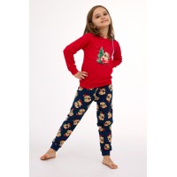 PIŻAMA GIRL KIDS DR 594/186 TEDDY