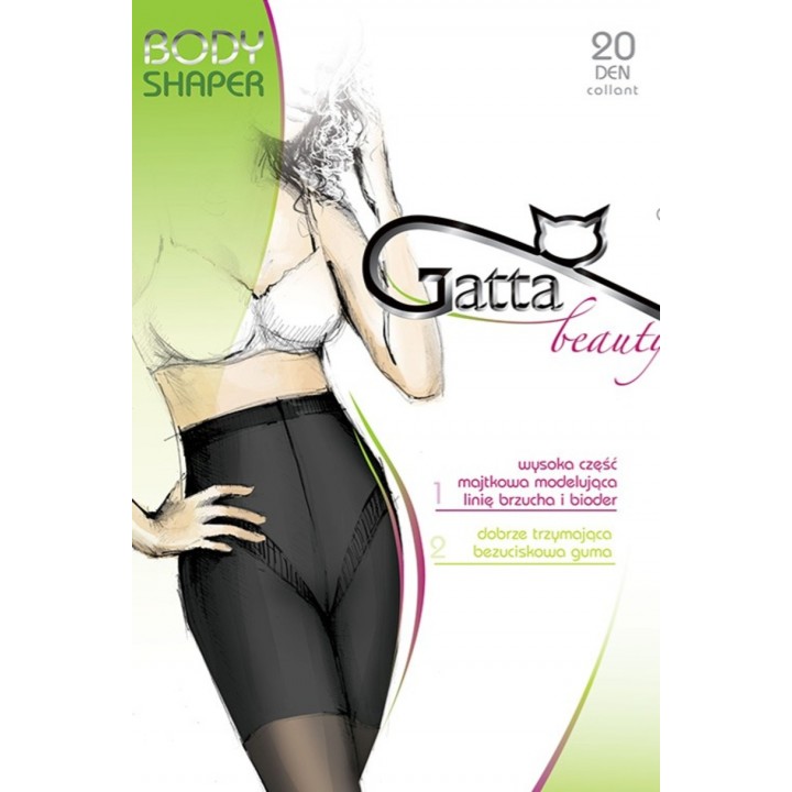 BODY SHAPER - Rajstopy damskie korygujące ,20 DEN-5