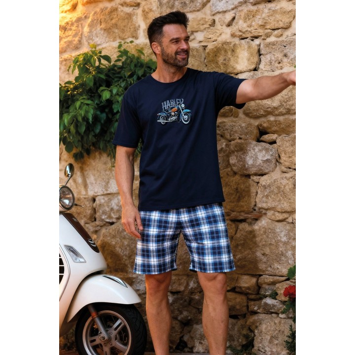 PIŻAMA MĘSKA KR 326/217 LEGEND RIDER