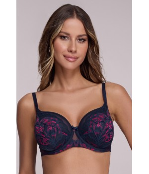 БЮСТГАЛЬТЕР AV 2182 SEMI SOFT ТЕМНО-СИНІЙ МАКСІ