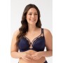 Бюстгальтер LUISSE K441 темно-синього кольору з м'яким принтом