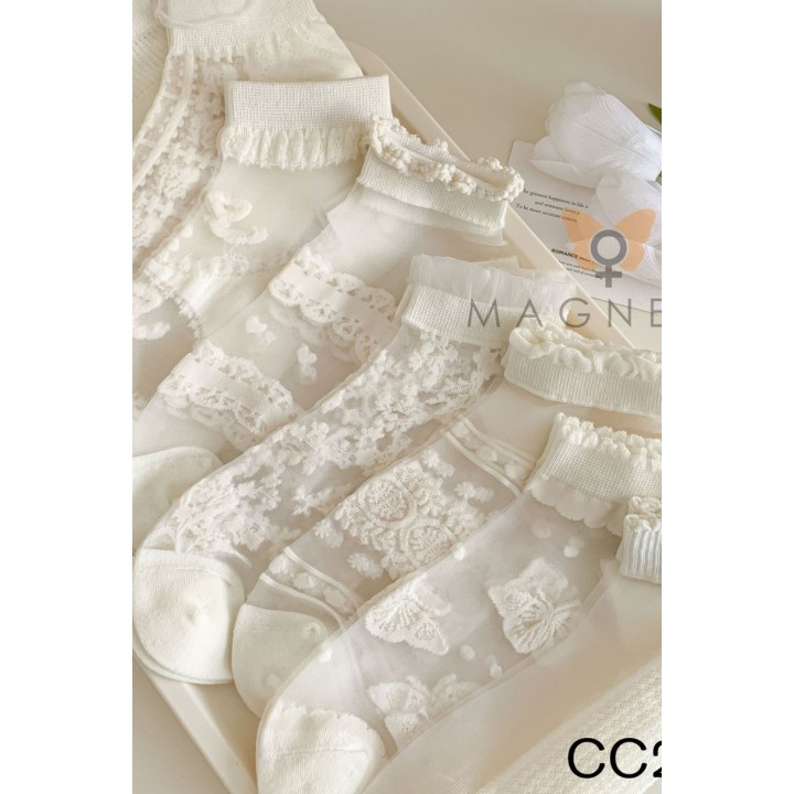 Ажурный носок CC-251106 01