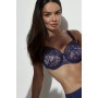 Бюстгальтер BRA AV 2284 темно-синего цвета, макси.