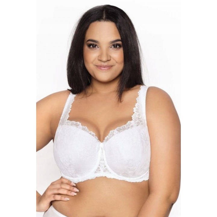 BIUSTONOSZ M-053/22 CARMELA BIG biały