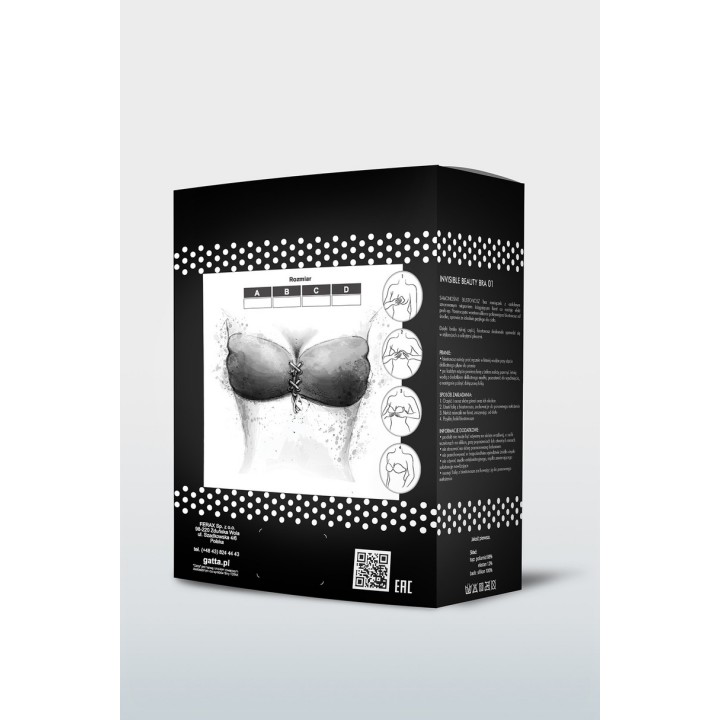 BIUSTONOSZ SAMONOŚNY INVISIBLE BEAUTY BRA 01