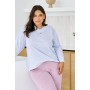 3463 ЖЕНСКАЯ ДЛИННАЯ ПИЖАМА DEBORA 2XL-4XL