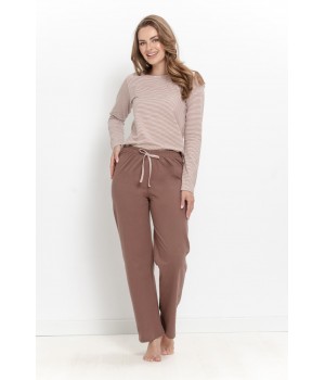 3642 PIŻAMA DAMSKA DŁUGA NORELLA S-XL