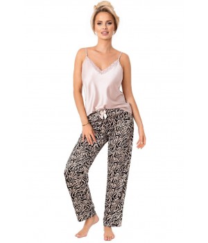 Piżama damska SHEILA long Piżama damska SHEILA long