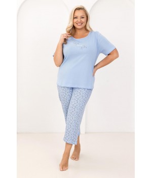 ЖІНОЧА ПІЖАМА 736 ВЕЛИКИЙ РОЗМІР Ш/26