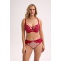 Мягкий бюстгальтер-балконет FRIDA, арт. 1274, красный