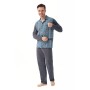 МУЖСКАЯ ПИЖАМА НА МОЛНИИ 797