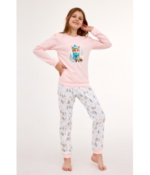 PIŻAMA GIRL YOUNG DR 592/192 FOX