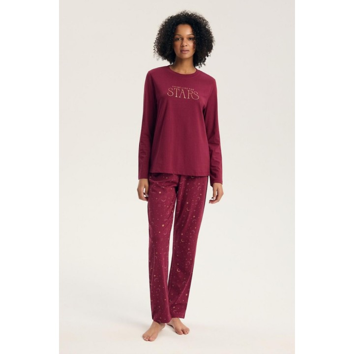 PIZAMA DAMSKA GILLY 45439 AW26
