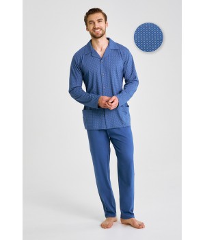 3485 ЧОЛОВІЧА ПІЖАМА ДЕРЕК НА БЛИСКАВЦІ 5XL-6XL