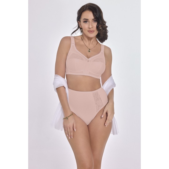 BIUSTONOSZ 585/BRASSIERE IRENA :100-105-RÓŻ