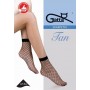 Женские носки в крупную сетку GATTA TAN 02
