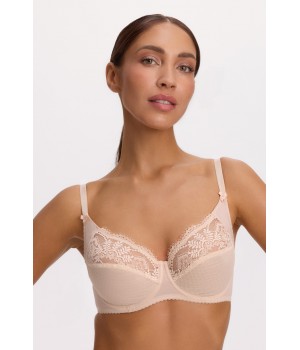 М'який вишуканий бюстгальтер 002 бежевий