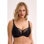 JESSIA 1229 Мягкий бюстгальтер-балконет черного цвета