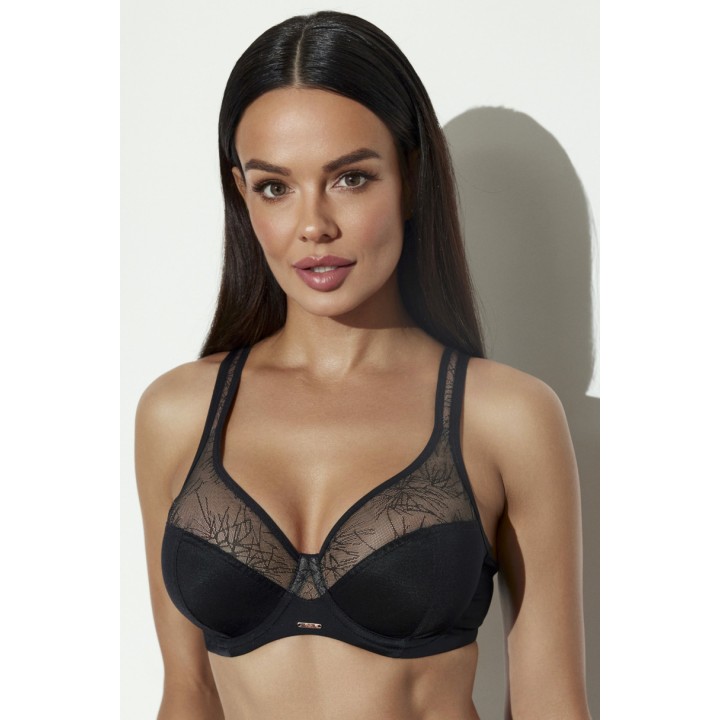 Бюстгальтер макси AV 2301 черного цвета