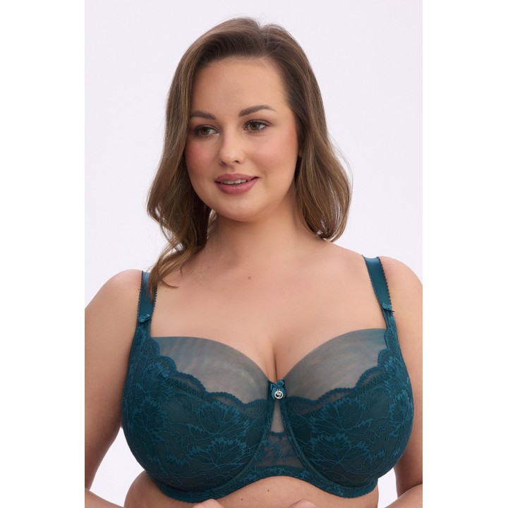 Biustonosz Semi-Soft Evelyn MAXI 1342 ZIELONY