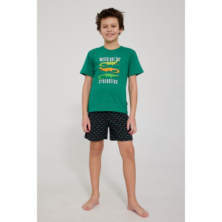 ПІЖАМА ДЛЯ ХЛОПЧИКА KR 790/125 КРОКОДИЛИ