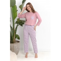 3629 PIŻAMA DAMSKA DŁUGA AGNESSA S-XL