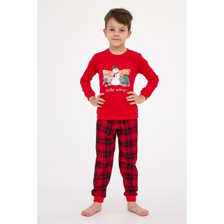 PIŻAMA BOY KIDS DR 593/171 WINTER