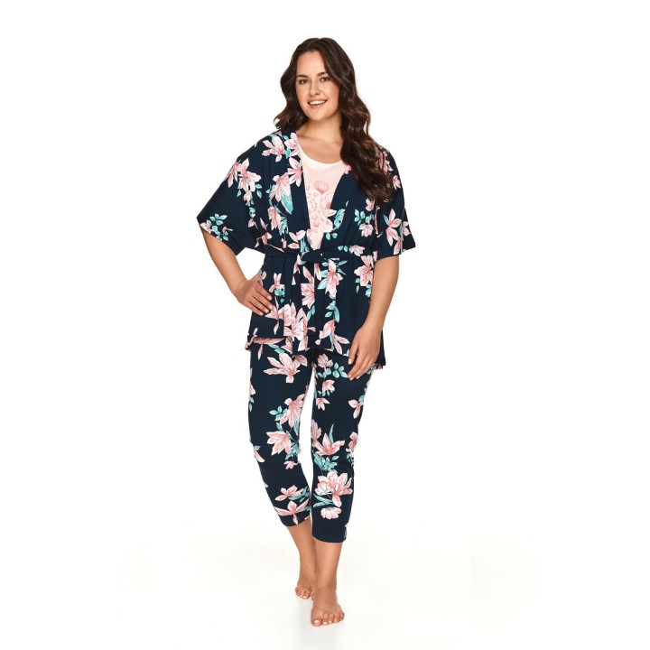 2715 SZLAFROK DAMSKI  MARIJA 2XL-3XL
