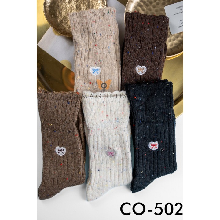 SKARPETKA APLIKACJA CO-5025