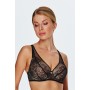 BIUSTONOSZ PUSH-UP ŻEL 153 CZARNY