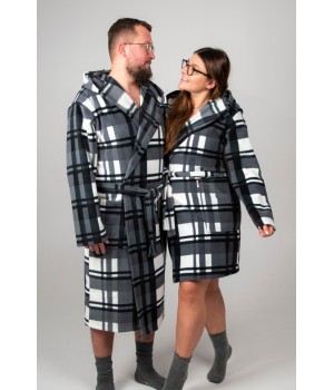 Мужской халат-одеяло 034