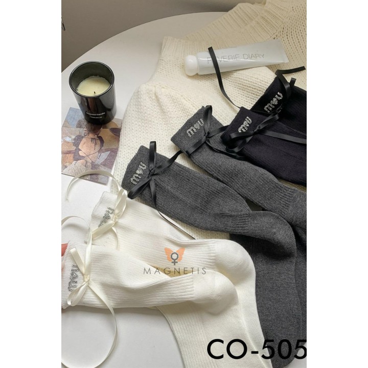 SKARPETKA APLIKACJA CO-5058