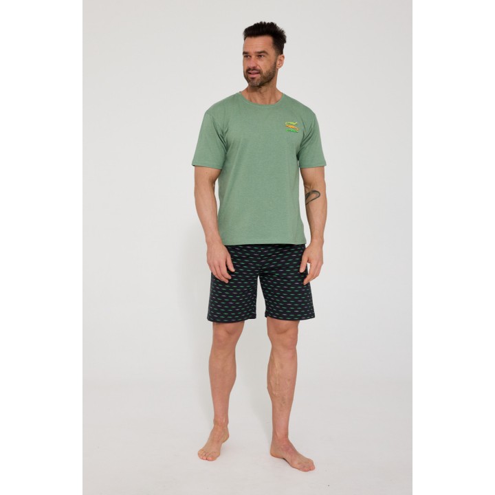 PIŻAMA MĘSKA KR 326/202 CROCODILES 2